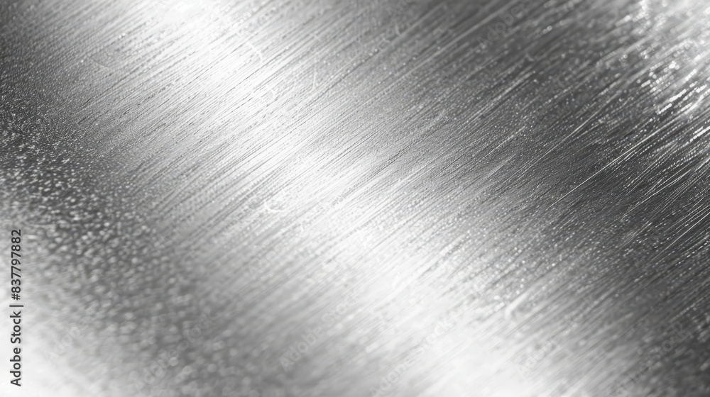 A metal plate with numerous metallic flecks on its surface, suggesting it has been brushed or scrated A metal plate with numerous metallic flecks on its surface, suggesting it has been brushed or scrated