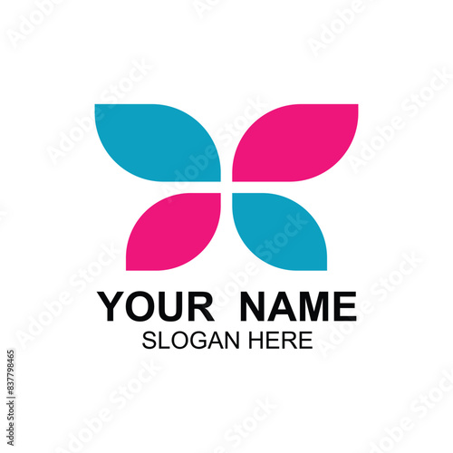 Butterfly Logo, Animal Design With Beautiful Wings, Decorative Animals, Product Brands