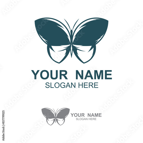 Butterfly Logo, Animal Design With Beautiful Wings, Decorative Animals, Product Brands