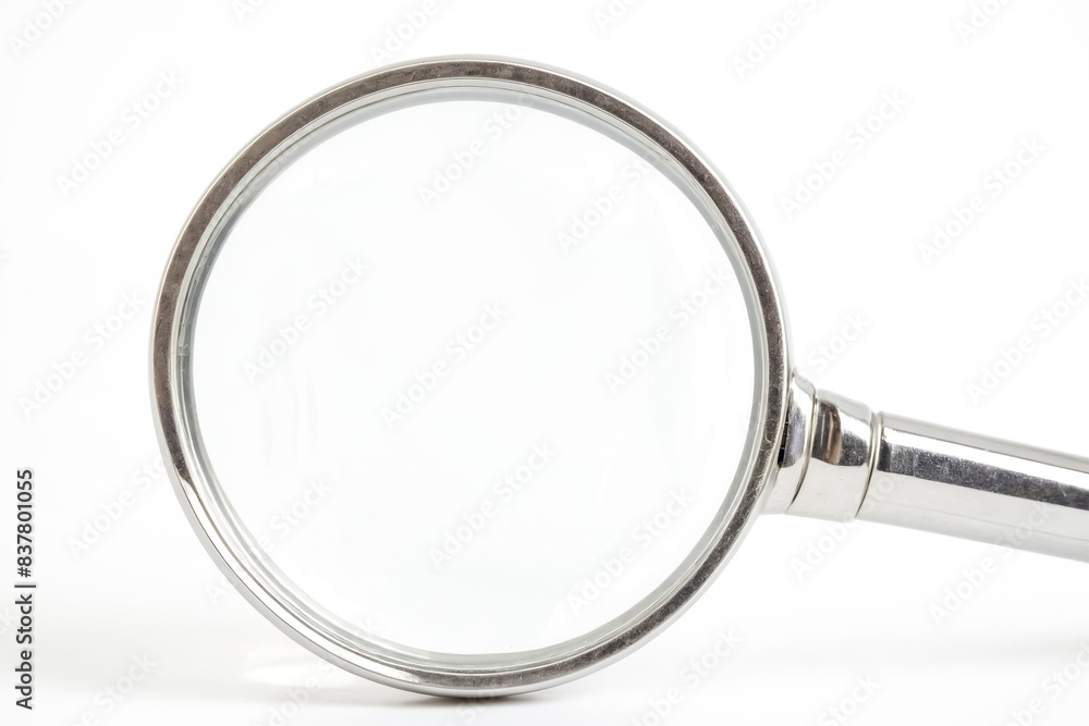 Close-up of a Magnifying Glass Close-up of a Magnifying Glass