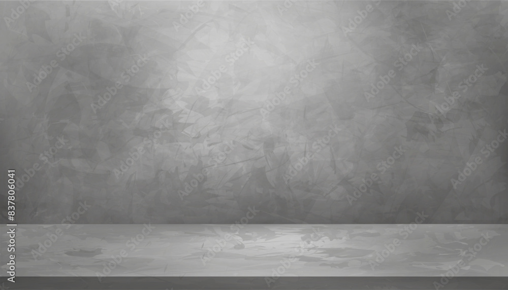 Studio Background,Concrete gray wall room with 3D Podium Display on Cement Floor for for product present,Empty Backdrop Minimal In terior Gray Concrete texture surface Studio Background,Concrete gray wall room with 3D Podium Display on Cement Floor for for product present,Empty Backdrop Minimal In terior Gray Concrete texture surface
