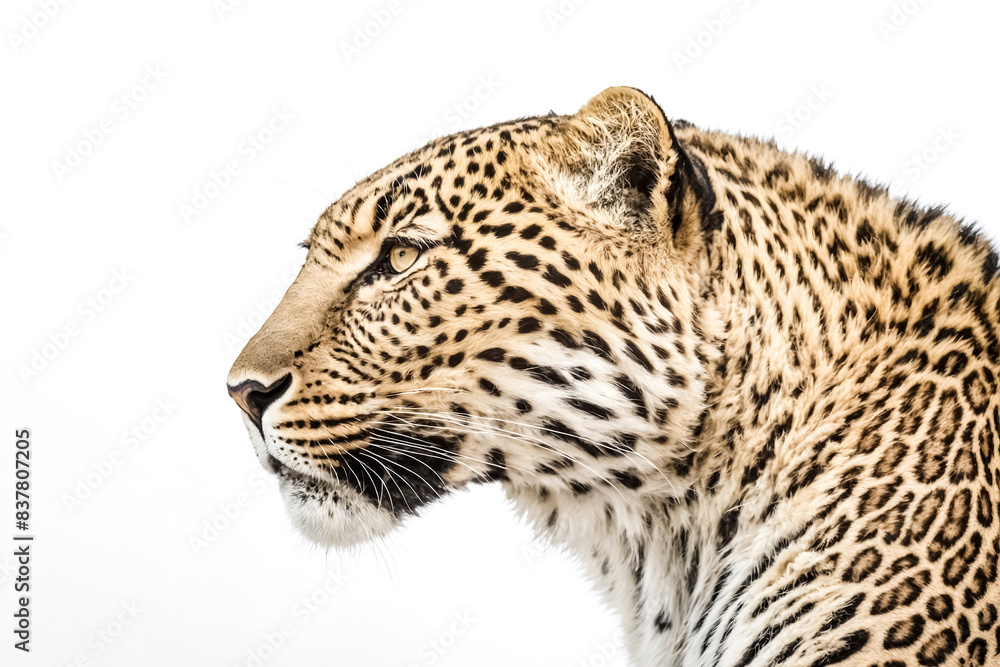 Fototapeta premium Close-up of a Leopard's Head