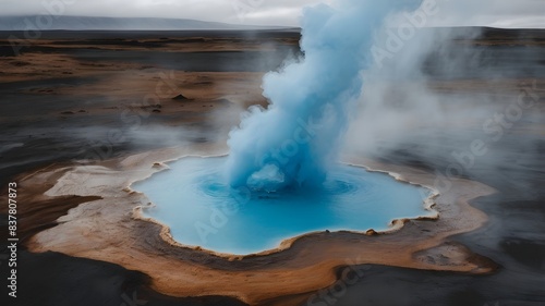 geyser source in Iceland