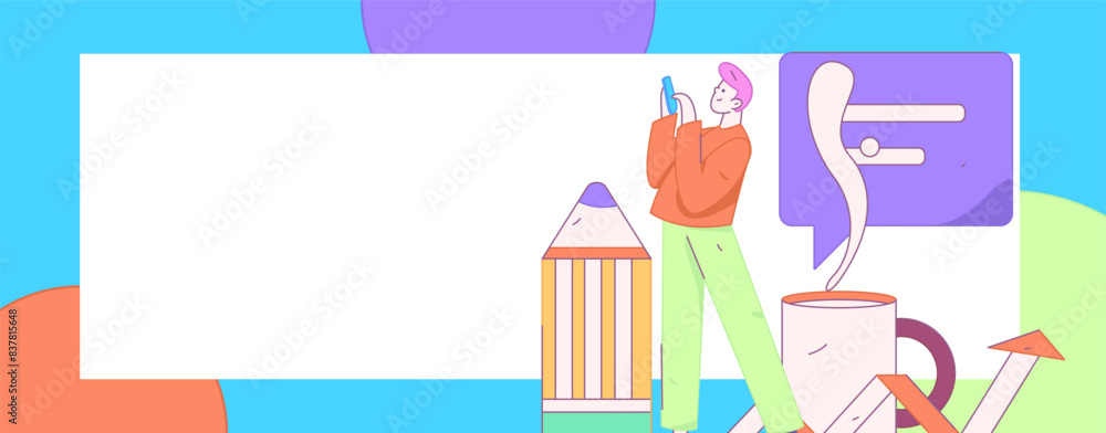 Education and learning people flat vector concept hand drawn illustration
Education and learning people flat vector concept hand drawn illustration