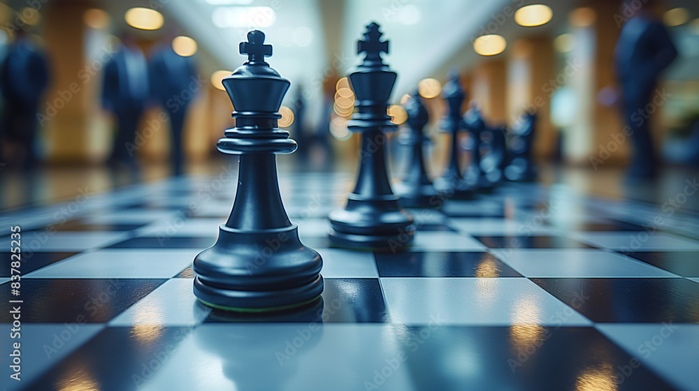 Chess board game concept of business ideas and competition and strategy ideas concept Chess board game concept of business ideas and competition and strategy ideas concept