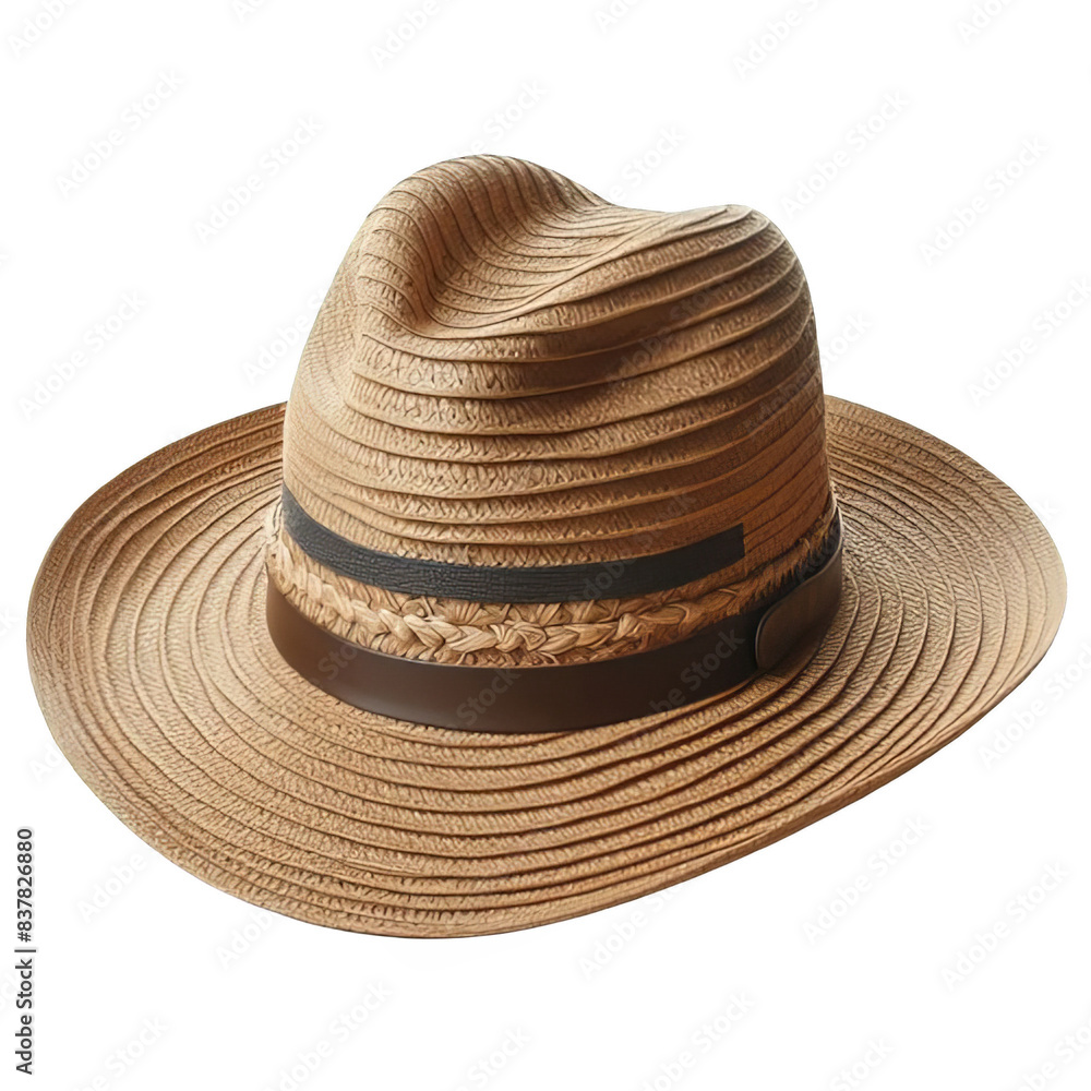 Sun hat isolated on transparent background Sun hat isolated on transparent background