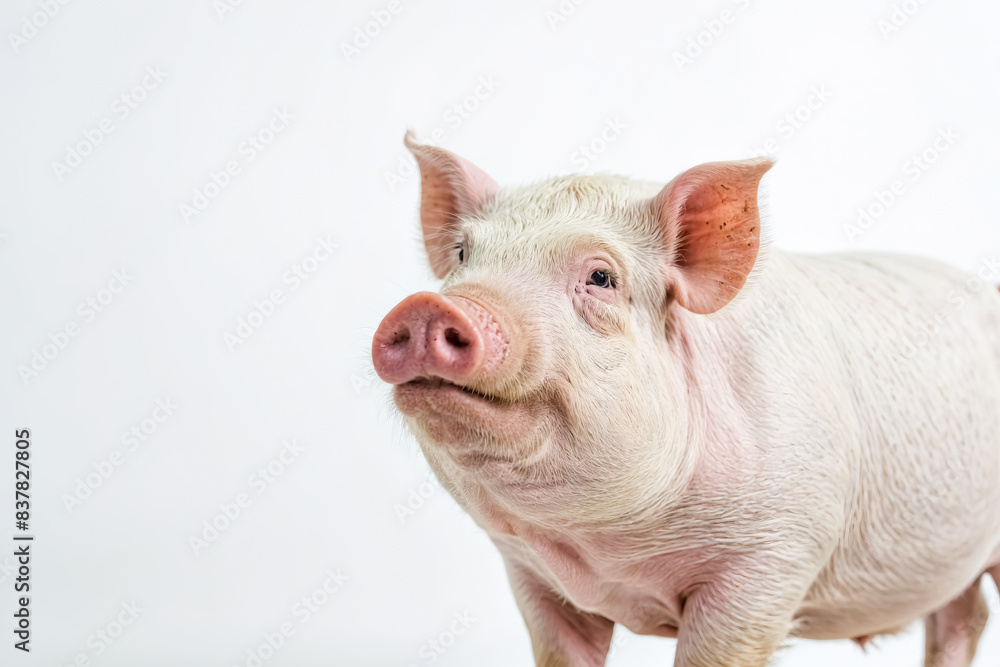 Close-up of a Piglet's Face Close-up of a Piglet's Face