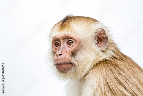 Close-up portrait of a young monkey
