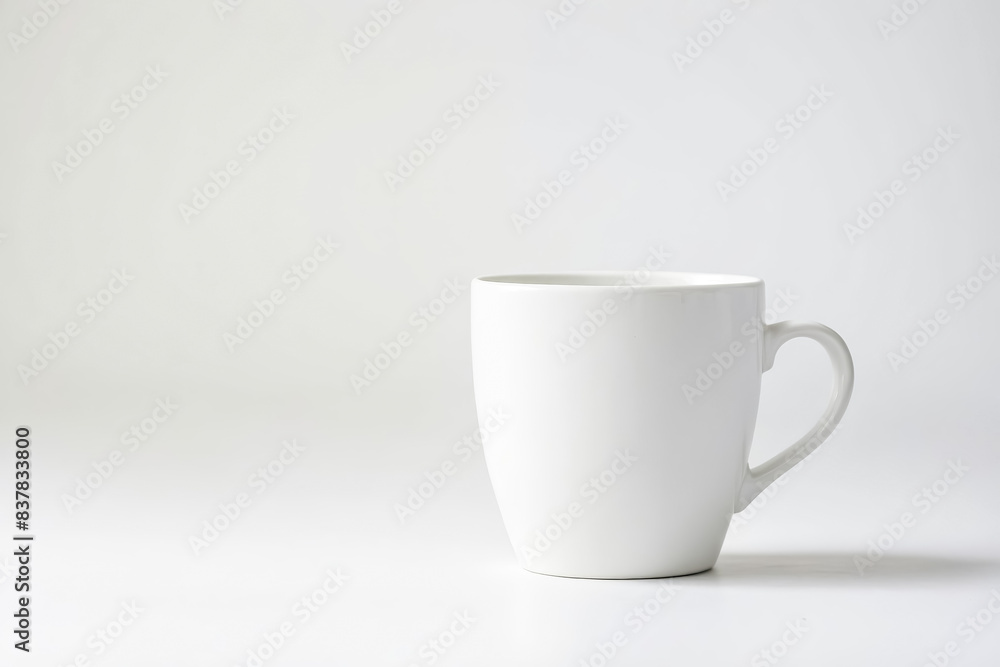 White Mug on White Background White Mug on White Background