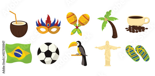 Brazil Vector Set