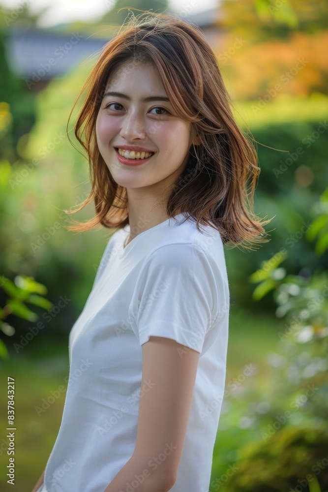 笑顔の若い日本人女性のポートレート(モデル・プロフィール写真・美肌)
笑顔の若い日本人女性のポートレート(モデル・プロフィール写真・美肌)