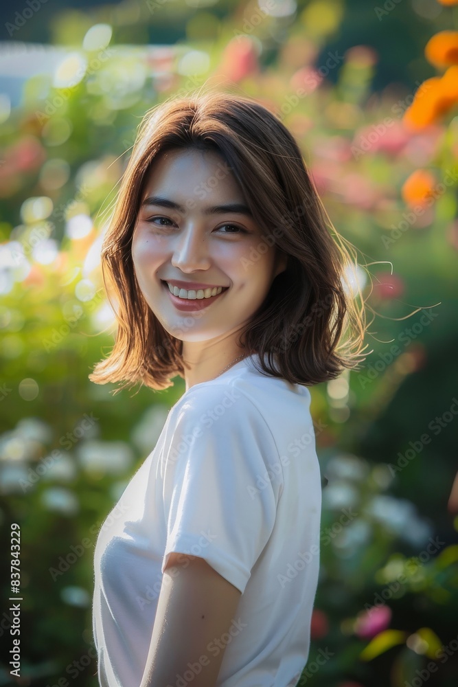 笑顔の若い日本人女性のポートレート(モデル・プロフィール写真・美肌)
笑顔の若い日本人女性のポートレート(モデル・プロフィール写真・美肌)