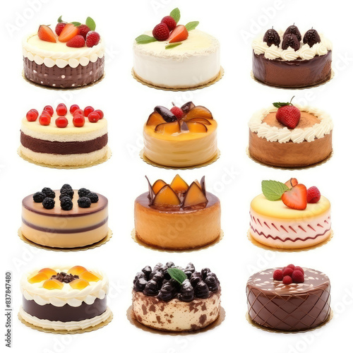 Assorted Gourmet Cheesecakes for Every Sweet Tooth