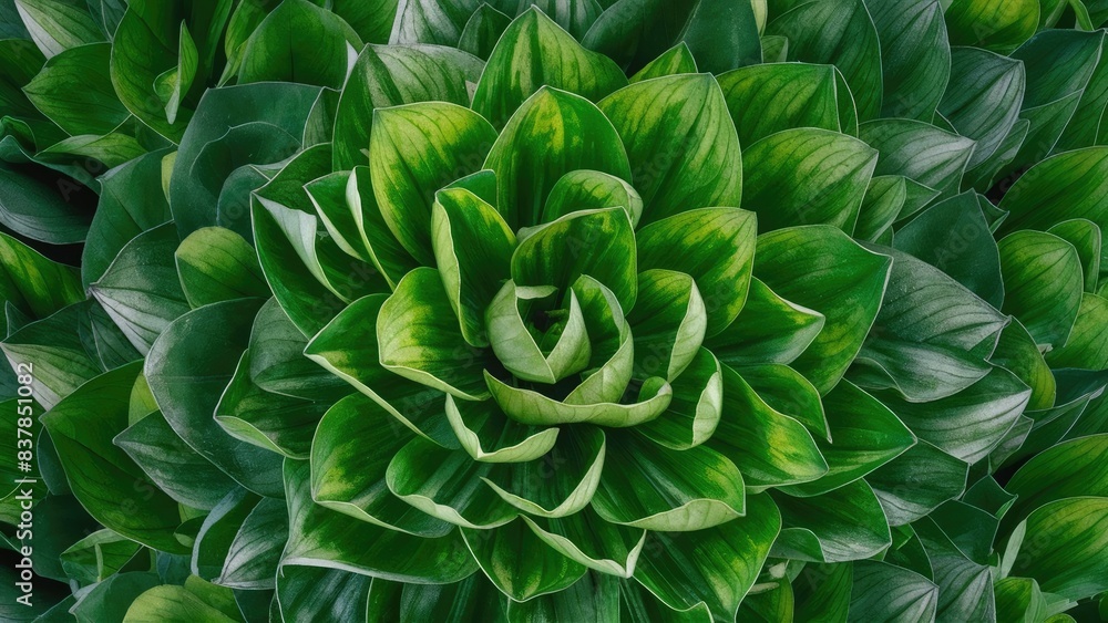 Obraz premium Serene Nature Foliage Closeup