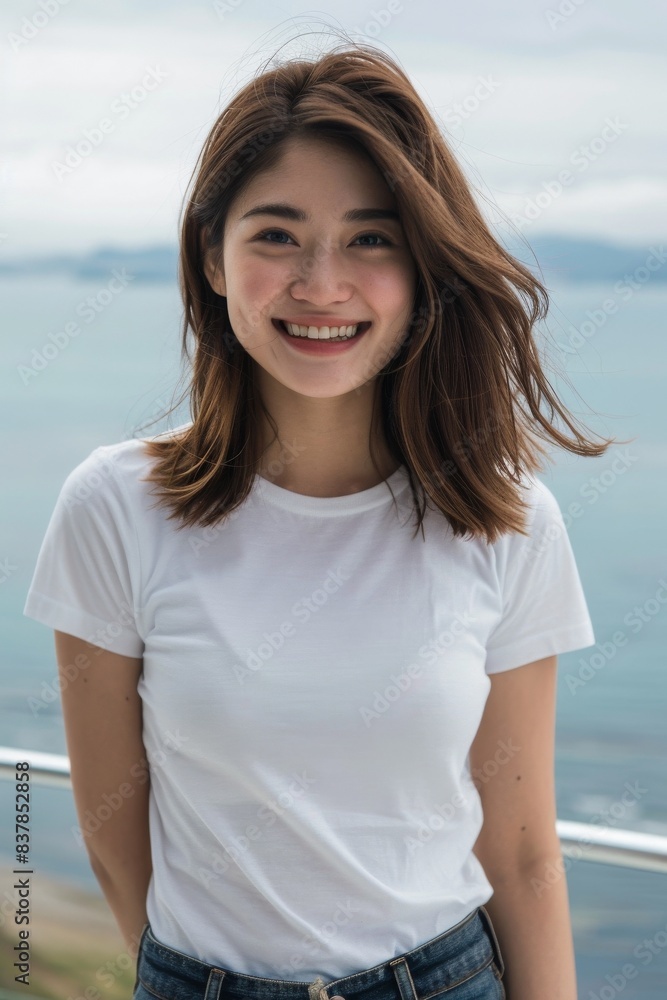 笑顔の若い日本人女性のポートレート(モデル・プロフィール写真・美肌)
笑顔の若い日本人女性のポートレート(モデル・プロフィール写真・美肌)