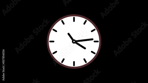 Wallpaper Mural Simple clock icon Torontodigital.ca