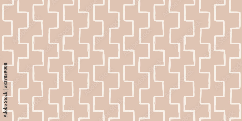 Trendy aesthetic abstract seamless pattern with geometric print. Minimalistic Organic brush stroke, ink texture. Simple design for wallpaper, textile, wrapping, packing, fabric, branding, decoration Trendy aesthetic abstract seamless pattern with geometric print. Minimalistic Organic brush stroke, ink texture. Simple design for wallpaper, textile, wrapping, packing, fabric, branding, decoration