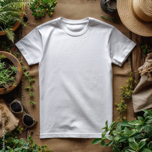 Photo of a tshirt with space for the design