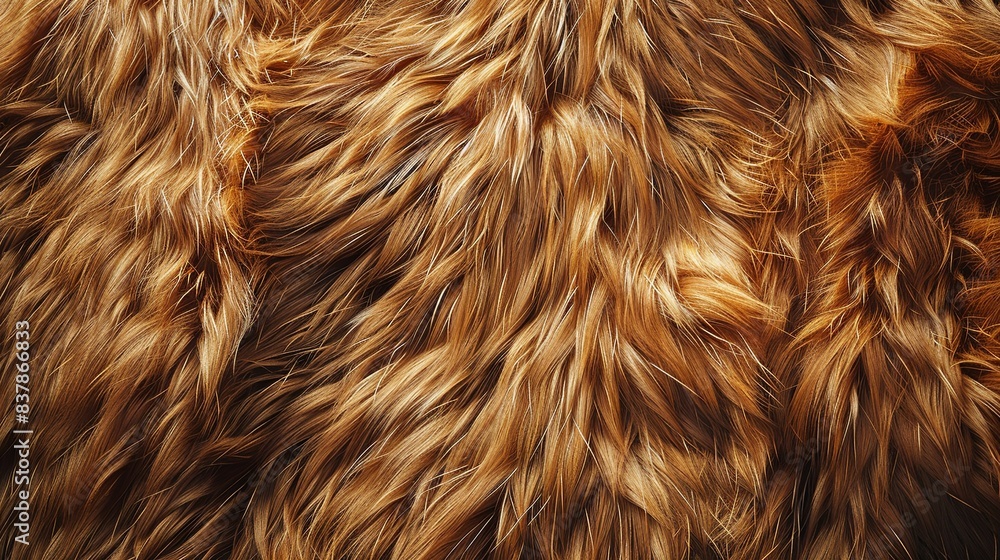 Artistic illustration of beaver fur, with its dense, waterproof texture and rich brown tones, creating a natural and earthy background. shiny, Minimal and Simple, Artistic illustration of beaver fur, with its dense, waterproof texture and rich brown tones, creating a natural and earthy background. shiny, Minimal and Simple,