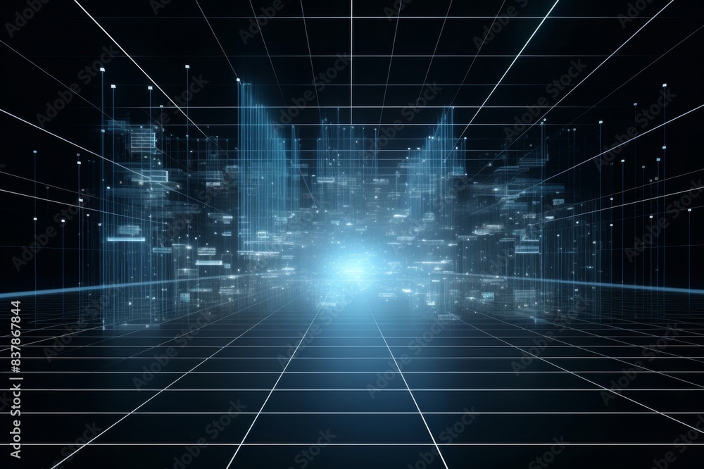 virtual cloud data computing background virtual cloud data computing background