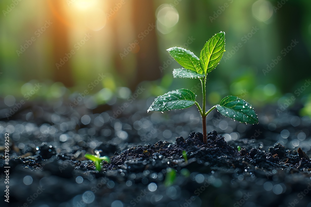 Organization promoting reforestation projects to offset carbon ...