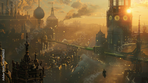 steampunk air city, floating city, sky city, airborne metropolis, cloud city, flying city, steampunk metropolis, aerial city, skyborne city, steampunk sky city, steampunk floating city, steam-powered 