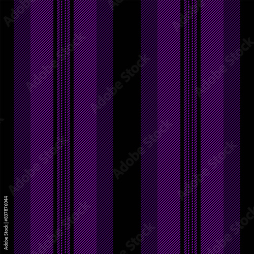 Textile vertical background of pattern texture vector with a stripe seamless lines fabric.