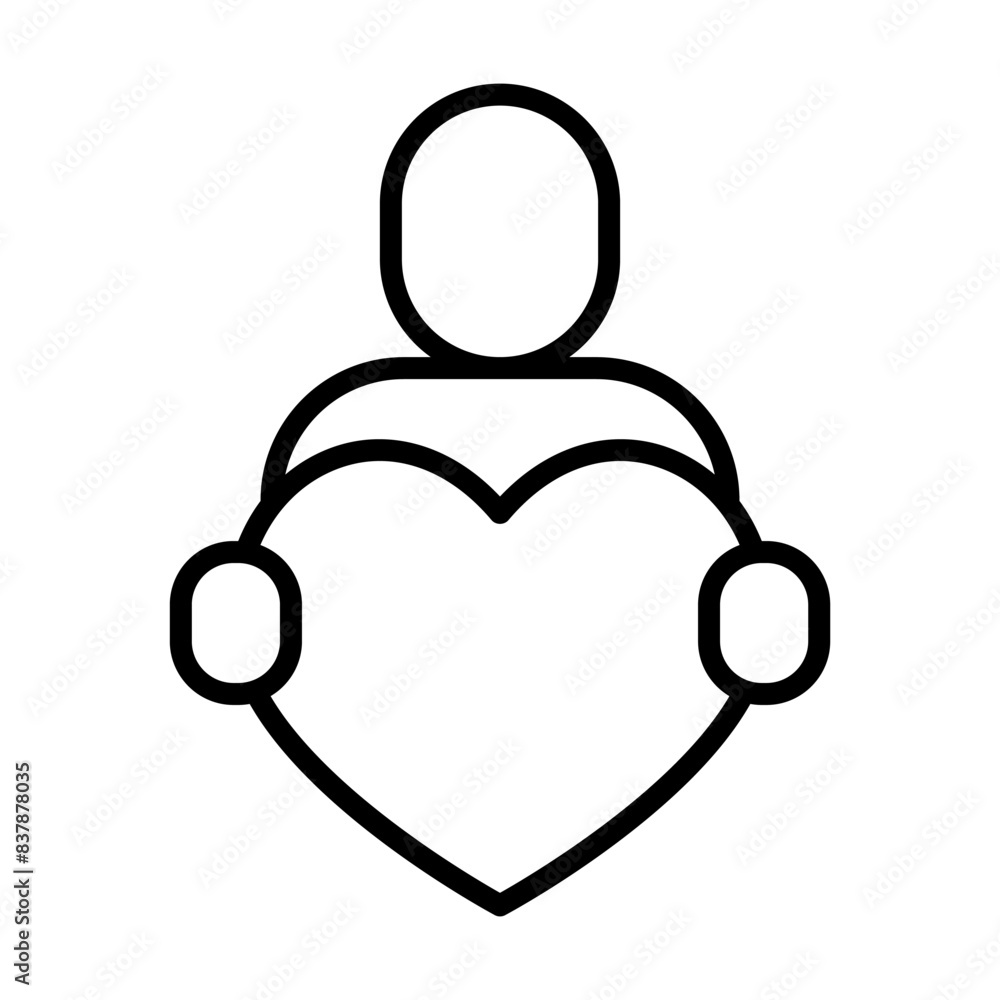 Fototapeta premium Kindness icon