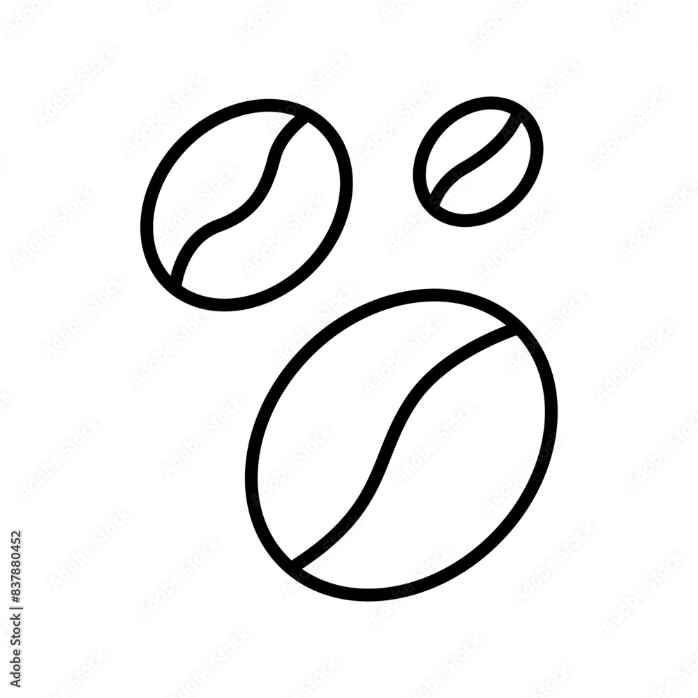 Coffee beans icon Coffee beans icon
