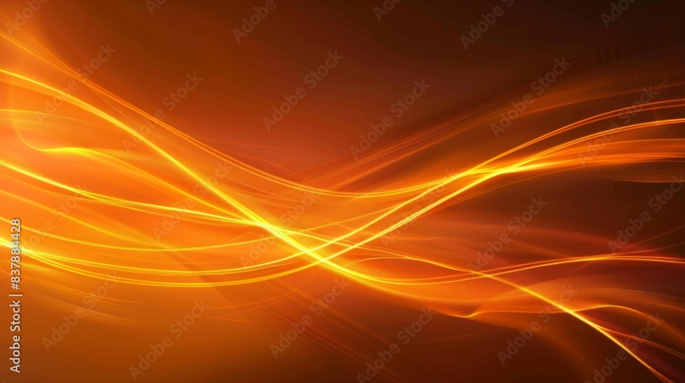 Abstract orange background with smooth lines and curves, creating an elegant and modern design element. Abstract orange background with smooth lines and curves, creating an elegant and modern design element.