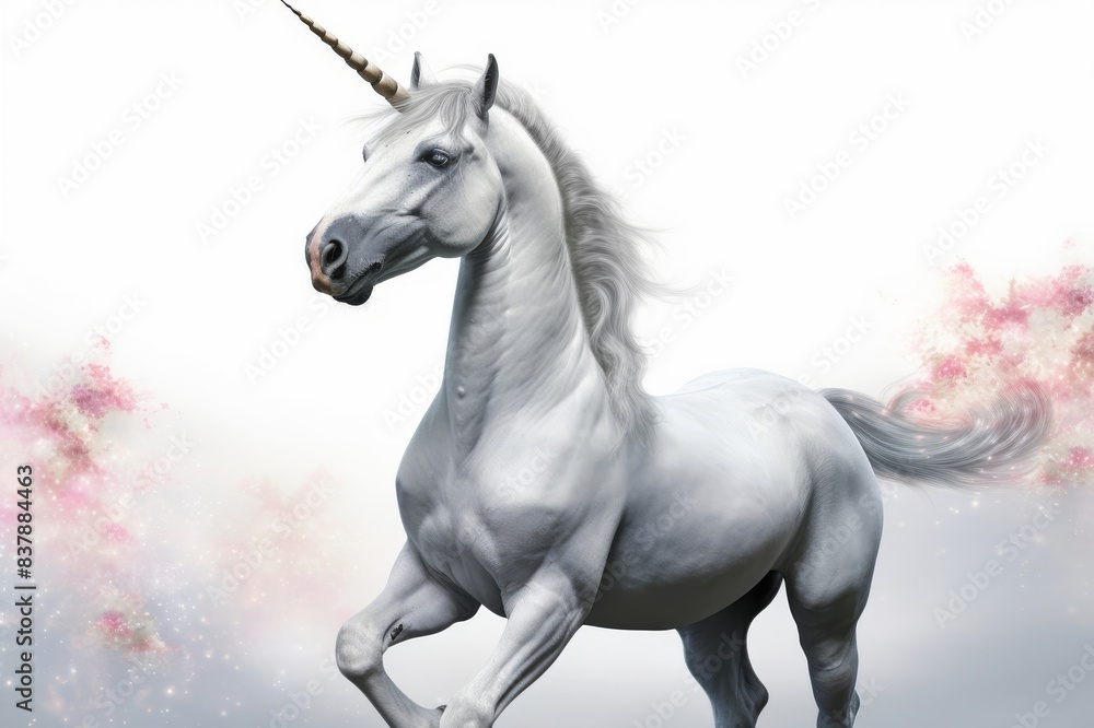 unicorn on white unicorn on white