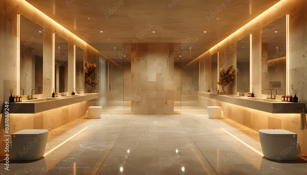 interior of a bathroom interior of a bathroom