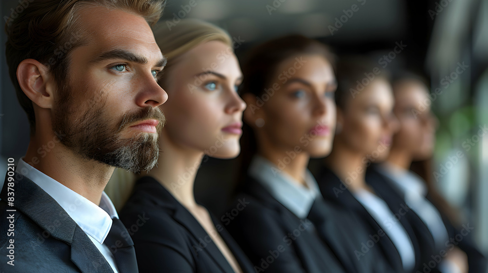 Business Leadership: Team Conflict Concept Illustrating Interpersonal Challenges Ideal for HR Ads | Photo Realistic Stock Image Business Leadership: Team Conflict Concept Illustrating Interpersonal Challenges Ideal for HR Ads | Photo Realistic Stock Image
