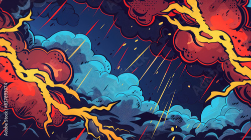 A comic book panel with a white background and a black