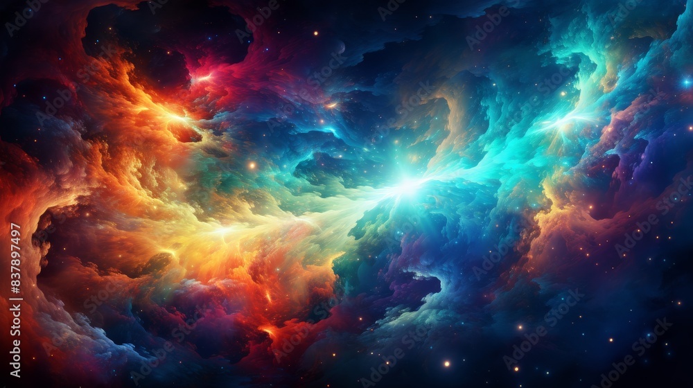 abstract background with a pattern of swirling galaxies and sparkling stars, resembling the vastness of space abstract background with a pattern of swirling galaxies and sparkling stars, resembling the vastness of space