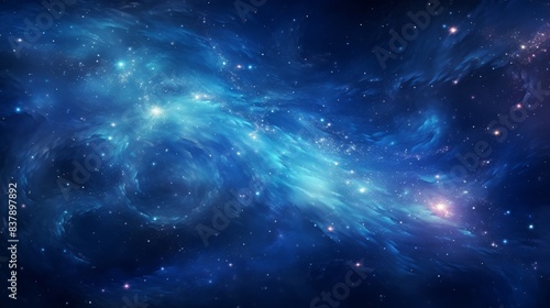 Wallpaper Mural Infinite Cosmos Abstract Swirls and Stellar Patterns Torontodigital.ca