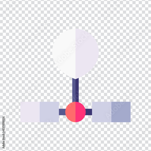 Radiosonde icon vector design. flat vector illustration. Pixel perfect 64 x 64. Vector illustration simple symbol in eps 10