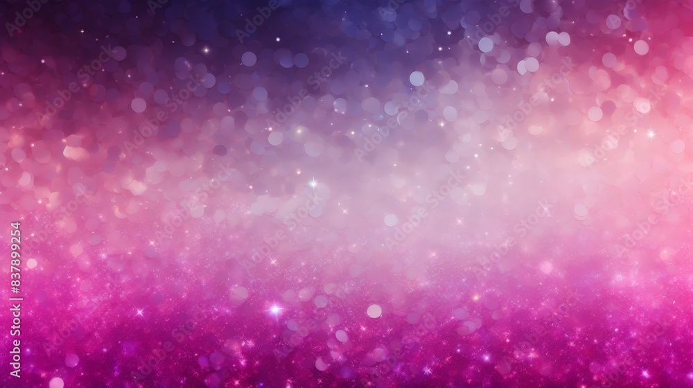 Fototapeta premium Radiant Glitter Gradient Purple to Light Pink Background