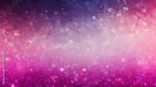 Radiant Glitter Gradient Purple to Light Pink Background