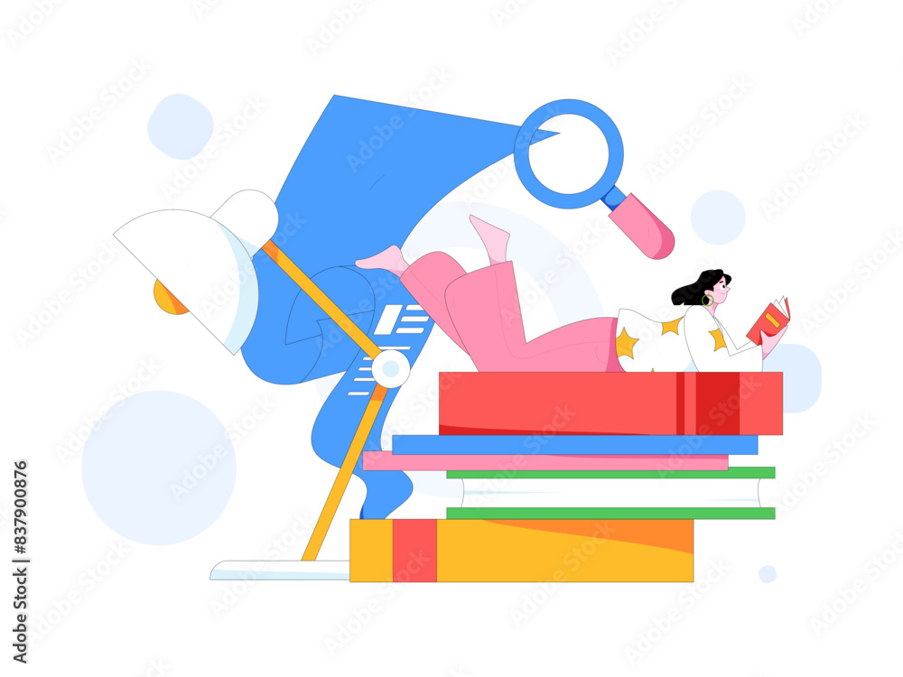 Education and learning people flat vector concept hand drawn illustration
Education and learning people flat vector concept hand drawn illustration