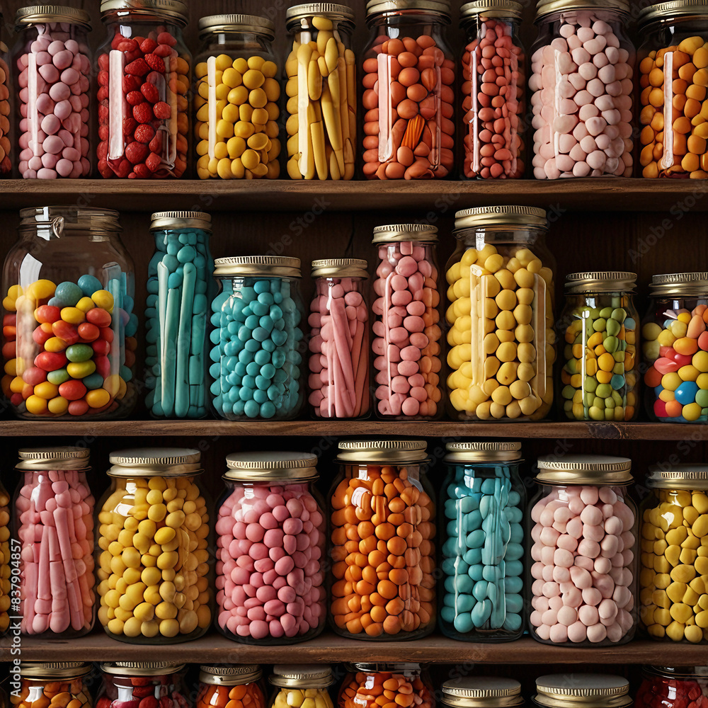 Retro Candy Shop Display Retro Candy Shop Display