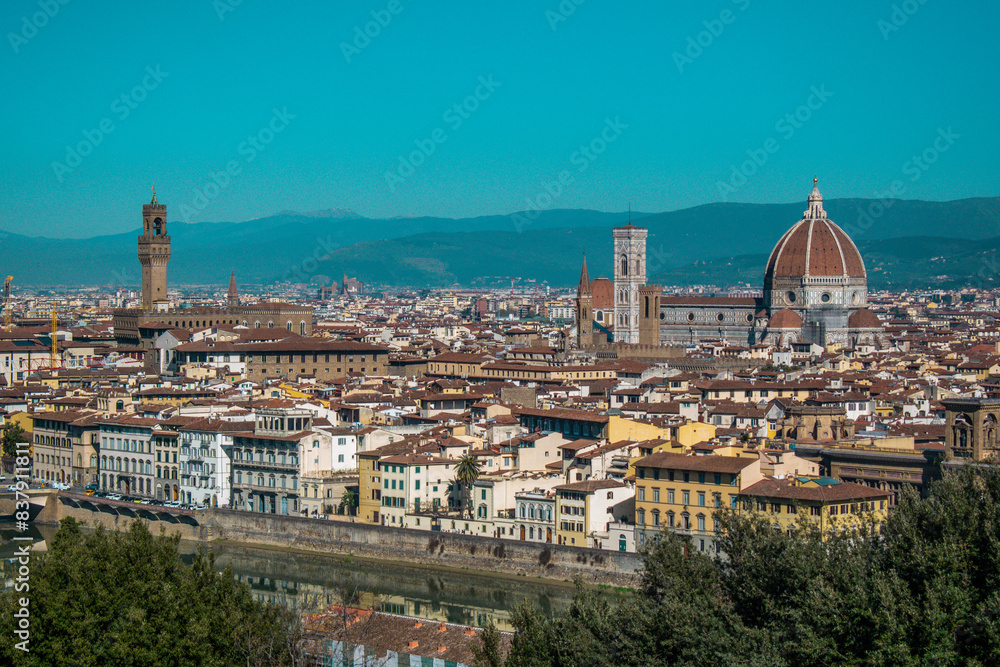 View of Florence from Piazzale Michelangelo View of Florence from Piazzale Michelangelo