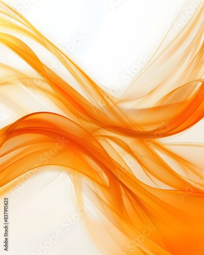 orange wave background
