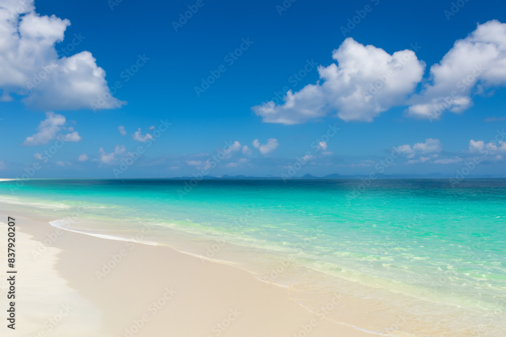 beach with blue sky beach with blue sky