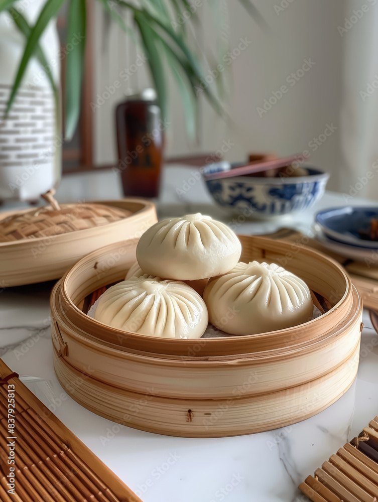chinese steamed bun chinese steamed bun