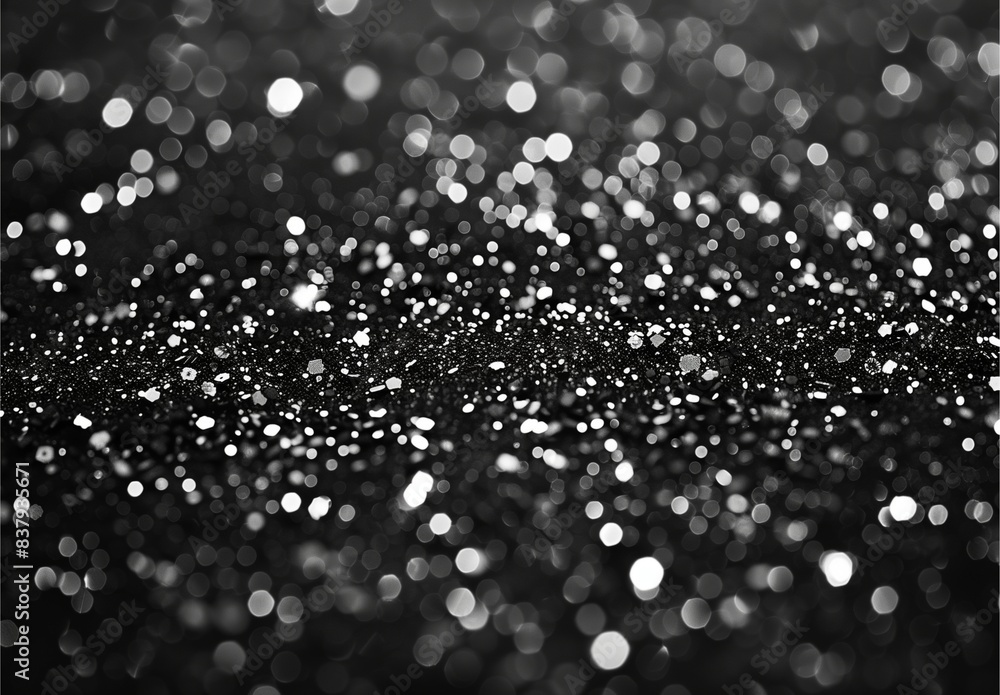 Black glitter background. Black glitter background.