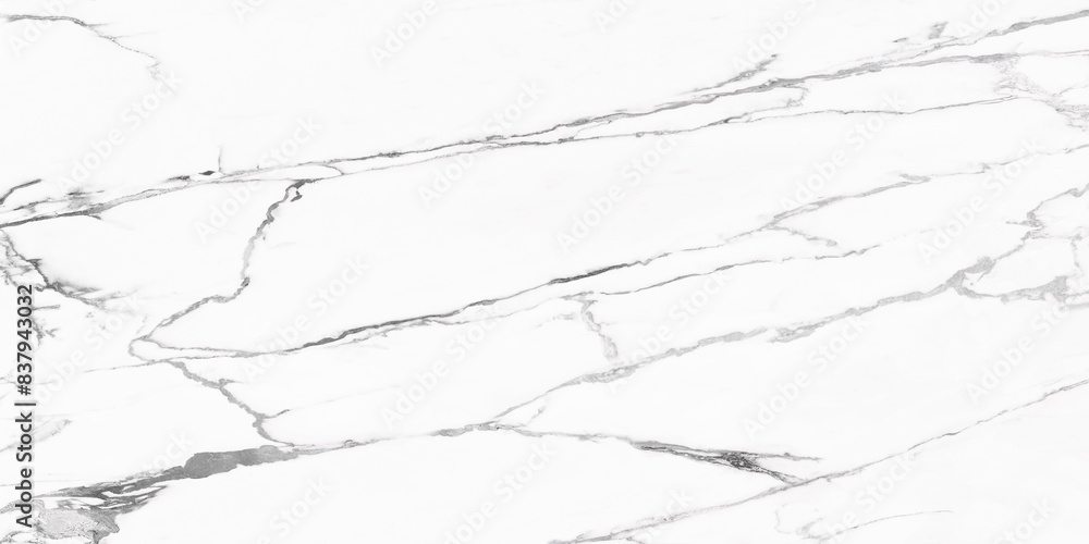 Natural stone for glossy or matt surfaces. White marble, golden grey veins Natural stone for glossy or matt surfaces. White marble, golden grey veins