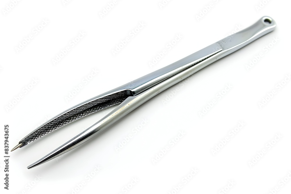 Photo of a Scalpel Medical Instrument Isolated on White Background Photo of a Scalpel Medical Instrument Isolated on White Background