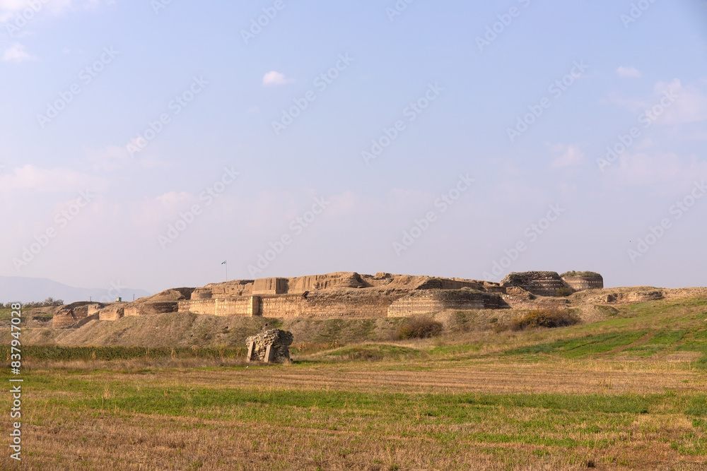 Excavations of the old city of Shamkir. The city of Shamkir. Azerbaijan. Excavations of the old city of Shamkir. The city of Shamkir. Azerbaijan.