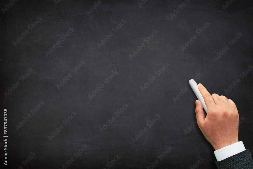Hand writing on blank chalkboard. Great texture for your text. Hand writing on blank chalkboard. Great texture for your text.